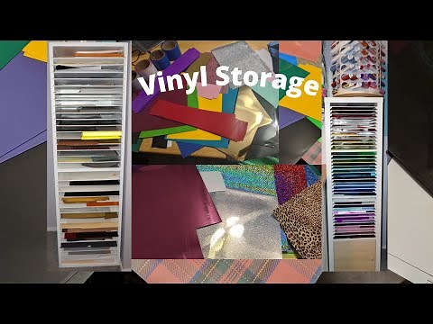 A Tour of HTV Vinyl Storage Solutions, How to Store Heat Transfer Vinyl