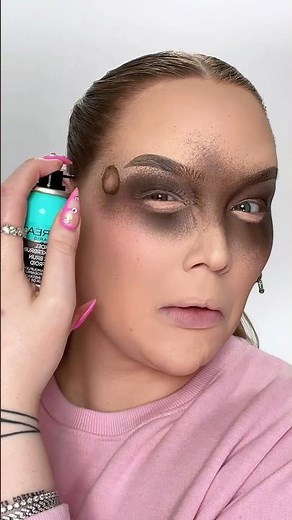 if “trusting the process” was a makeup look 😱