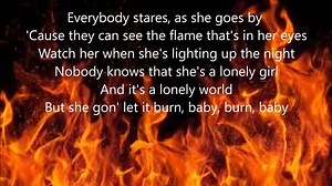 This girl is on fire lyrics