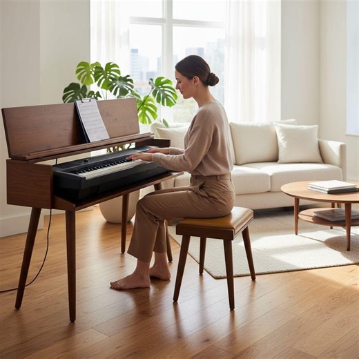 Handmade Wood Piano Stand, Wood Piano Stand With Drawer, Digital Keyboard Stand, Kids Piano Stand, Personalized Piano Stand, Wooden Gift - Etsy UK