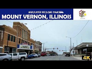 🚗 Mount Vernon, Illinois 🌆 | 4K Drive