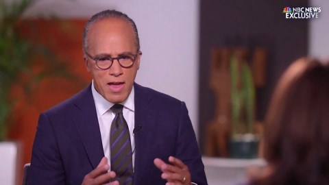 Lester Holt announces he's leaving 'NBC Nightly News'