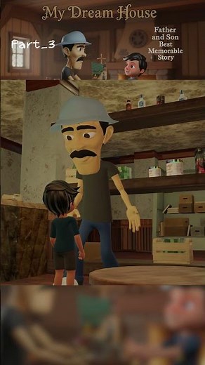 My Dream House | Father & Son memorable story | CGI Animation Zone | #animated | #cgi | #blender