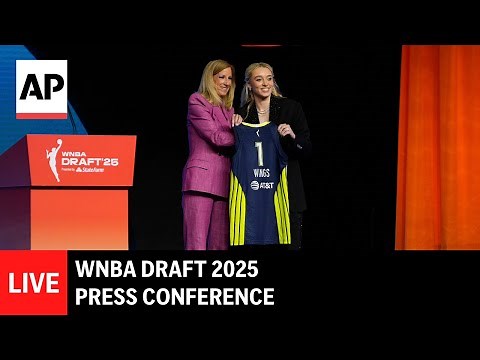 WNBA Draft 2025: LIVE press conference with drafted players