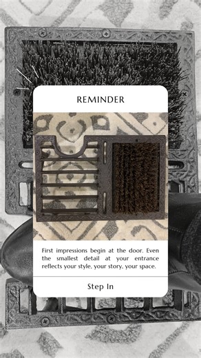 DSYN | Before you step inside, let tradition greet you. This iron boot brush and shoe scraper blends old-world craftsmanship with timeless... | Instagram