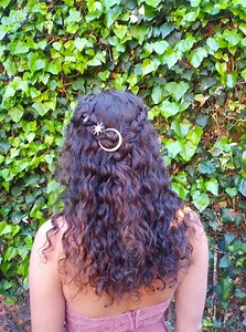 Celestial Bride Hair Pins: Moon and Star Crystal Hair Accessories - Etsy