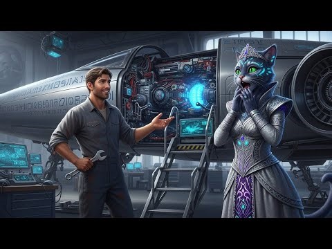 Alien Cat Princess couldn't BELIEVE I offered to RESTORE her Spaceship for FREE... SCi-Fi Story HFY
