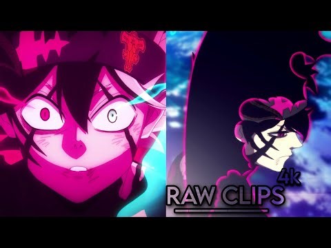 Asta | Raw scenes 4K | Black Clover Sword of The Wizard King | ( Anime Raw Clips )