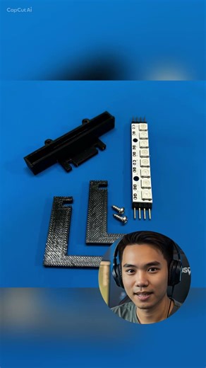 適用於麵包板和 Arduino 的 LED 壓克力光刻模組 #ws2812 #arduino #3dprinting #lasercutting #led