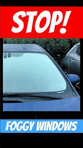 No More Foggy Windows — 5 Simple Steps
