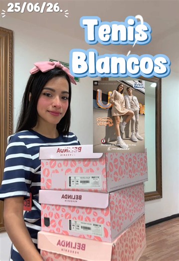 Outfits casuales con tenis Belinda blancos - catálogo URBANO