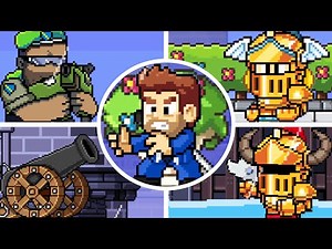 Dan The Man Golden Knight Event Special Level 1, 2 and 3 with With Barry (No Damage - HARD MODE) .