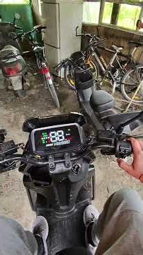 How to calibrate the speedometer on a moped? #guide #moto #scooter #moped #bike