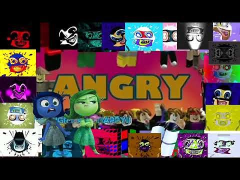 Disgust OS Kill Screen with 13 Klasky Csupo Effects, 2 Windows Logos, Disgust, and Elisita