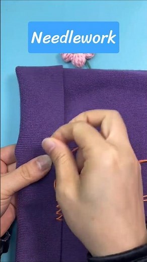 Edge finishing #Needlework #Mending techniques