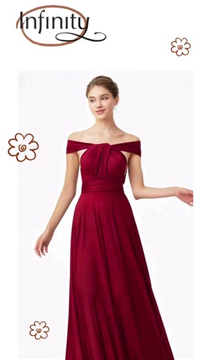 “One dress. Endless styles.” Watch how I turn the Infinity Dress into 7 different looks— from casual coffee runs to date nights. Lightweight, flattering, and unbelievably versatile. ✨ Same dress, new vibe every wrap. #infinitydress #fashiontutorial #learnontiktok #fyp #72styles