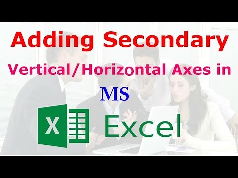 How to Create Secondary Horizontal/Vertical Axes in Microsoft EXCEL | Drawing/Graphing-13