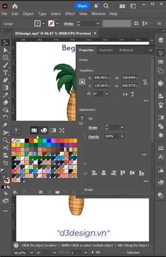 Tips to create Drop Shadow like a PRO #d3design #illustration #adobeillustrator #design #adobe | D3design.vn
