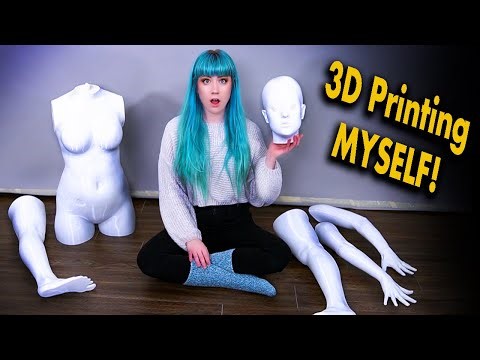 I 3D Printed a LIFESIZE Version of Myself!