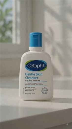 💙 Gentle Cleanser for Sensitive Skin | Cetaphil Daily Face Wash ✨
