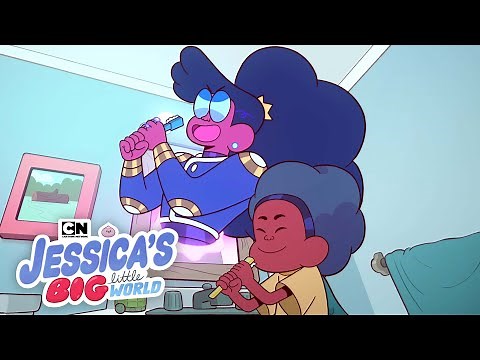 Bonnet Brush Flush - SONG 🎤 | Jessica’s Big Little World | Cartoon Network