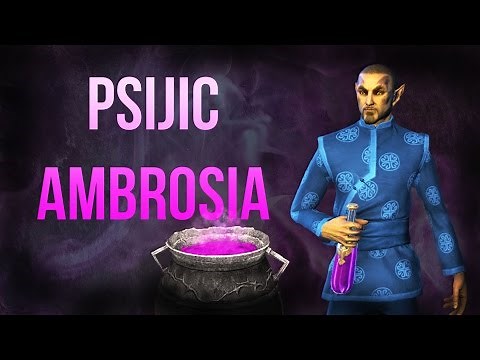 How to get & craft the XP Potion Psijic Ambrosia in The Elder Scrolls Online (ESO)