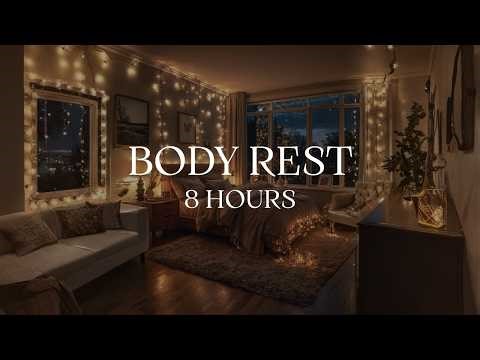 Relax Your Body Completely | Deep Sleep Affirmations (8 Hours)