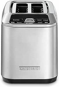 Cuisinart CPT-520 2-Slice Motorized Toaster, Stainless Steel/Black