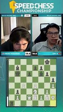 Hikaru Nakamura Advances! ⚡ Beats Liem Le 13.5–11.5 | Speed Chess Championship 2025 ♟️