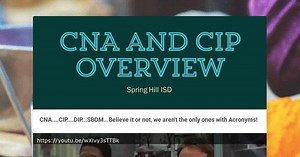 CNA and CIP Overview