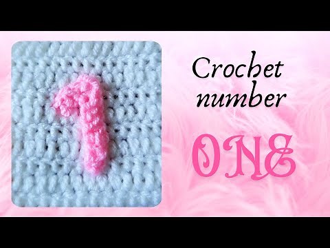 How to crochet number one