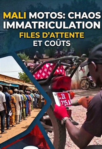 Immatriculation motos et tricycles au Mali : procédure et coûts