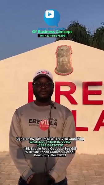 Scene From The Launching Of Ere Villa In Benin City Under Ughoron Investment LTD Which Is One Of The Leading Expert In Edo State When It Comes To Real Estate. | Edo CBC