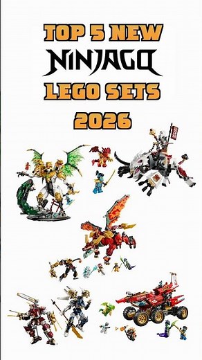 These NEW Ninjago Sets Are INSANE 🔥 #lego #legoninjago #2026