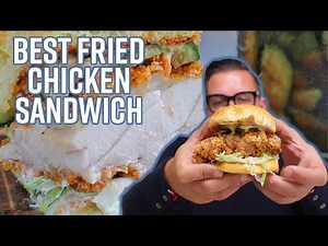 Fried Chicken Sandwich Tutorial | #1 Fried CHICKEN recipe (Step-by-Step Guide)