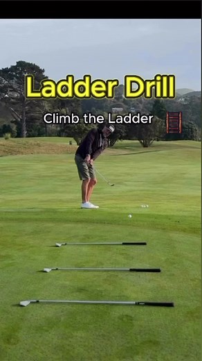 The Ladder Drill - “ Climb the Ladder” 🪜 Try to land a ball in each zone in the order 1, 2, 3 and 4 Repeat the drill 👉 Comment “LADDER” and I’ll send you a copy of my ultimate practice guide straight away #leftygolfer #golftips #golfinstruction #shortgamesecrets #shortgame #bunkerplay