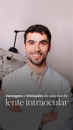 Instituto Omar Murad Oftalmologia on Instagram: "Na cirurgia de catarata, a escolha da lente intraocular faz toda a diferença no resultado visual. Existem diferentes tipos de lentes, cada uma com benefícios e também com limitações que precisam ser avaliadas com atenção. A lente ideal depende de fatores como: - Perfil visual - Rotina e necessidades do dia a dia - Presença de outras condições oculares - Expectativas em relação ao uso de óculos após a cirurgia Por isso, essa decisão nunca deve ser 