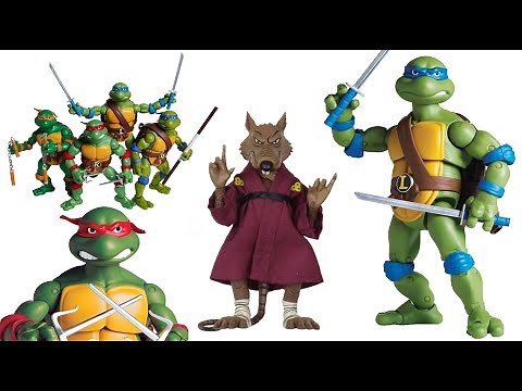 Huge Teenage Mutant Ninja Turtle Collection Unboxing - TMNT Classic Edition Collectible Figures