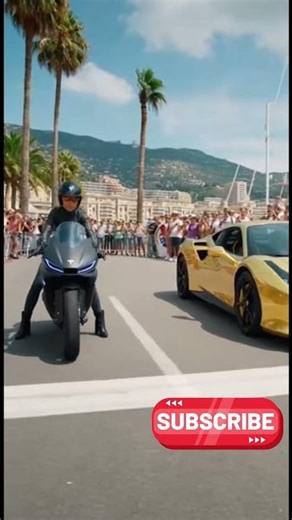 ⚡ Tesla vs $3M Ferrari RACE! Monaco Harbor 🏎️ Who WINS!