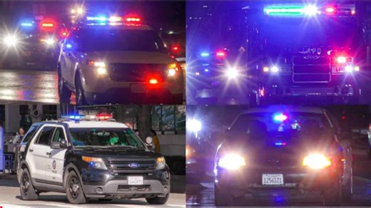 LAPD Responding Code 3 (Compilation 32)