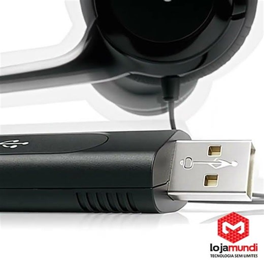 Logitech H390 USB Headset — Crystal Clear Audio | LojaMundi