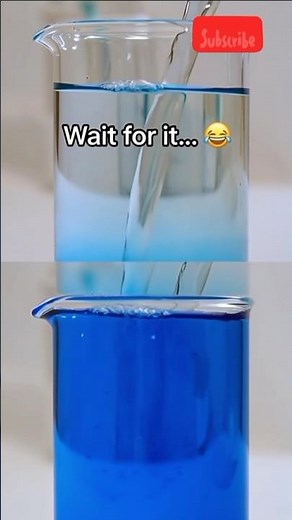 Iodine Clock Reaction #science #chemistryshorts
