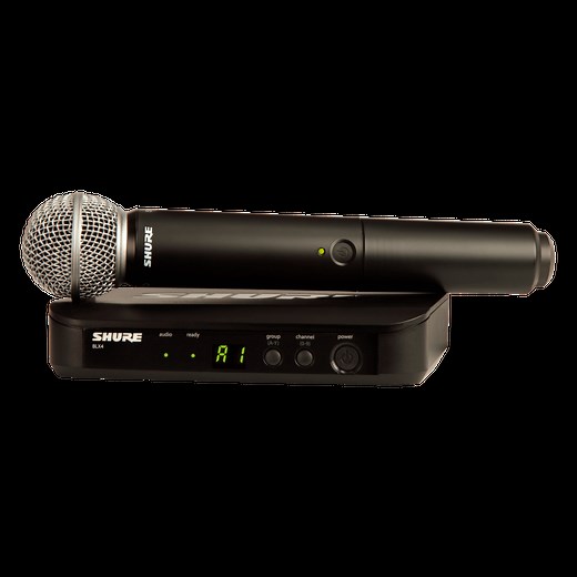 Microfone Sem Fio Shure BLX24/SM58  | Loja Shure Oficial - Loja Oficial Shure | Microfones Shure MOTIV, Fones In-Ear e Headphones