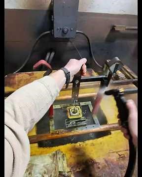 Hard Chrome Plating! #manufacturing #manstuff #maker #review #edc #metaglasses #pov