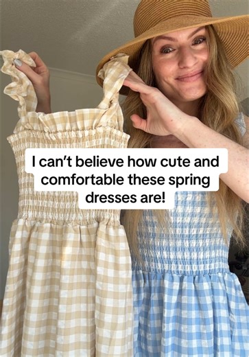 Spring/Sunmer dress try-on haul! #dress #mididress #springdresses #springfashion #longdress #ootdfashion #springdresshaul #springdressstyle #tiktokshopfinds