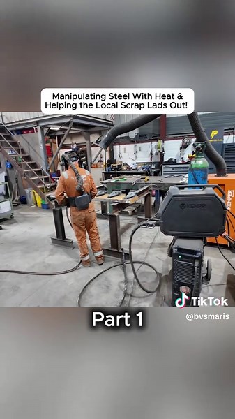 Manipulating Steel With Heat & Helping the Local Scrap Lads Out!