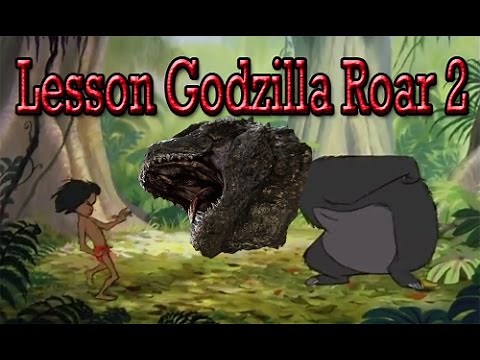 Baloo Teaching Mowgli how to Roar like Godzilla 2