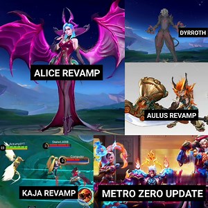 283K views · 3.3K reactions | New Alice Revamp Gameplay | Dyrroth, Aulus & Kaja Revamp | X.borg, Ixia & Roger Metro Zero Skin sc:햆했햊햚햓햞햎햑 | 헠헟헕헕 헖헛헔헟헟험헡헚험 | Facebook