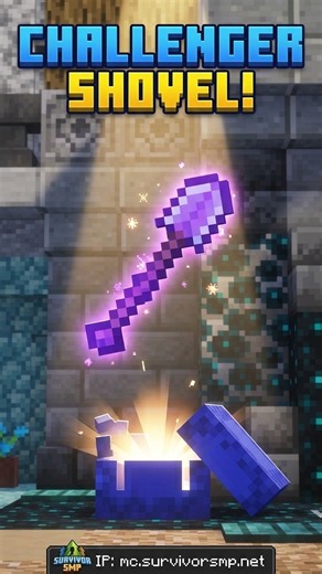 How to get the rarest loot on Survivor 💎 #minecraft #tutorial