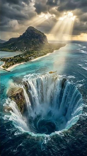 This Underwater Waterfall Is Real 🌊